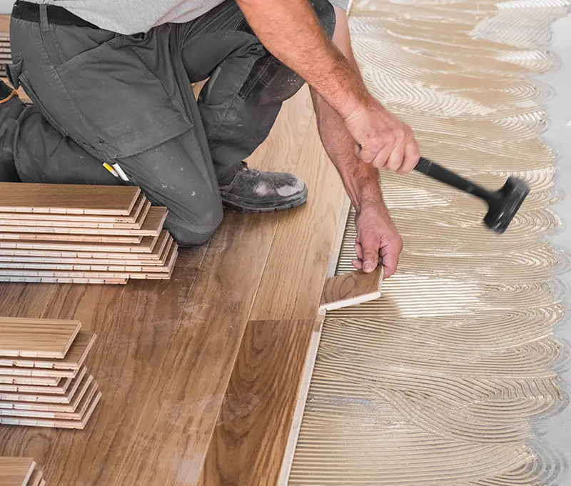 Parquet semi massif