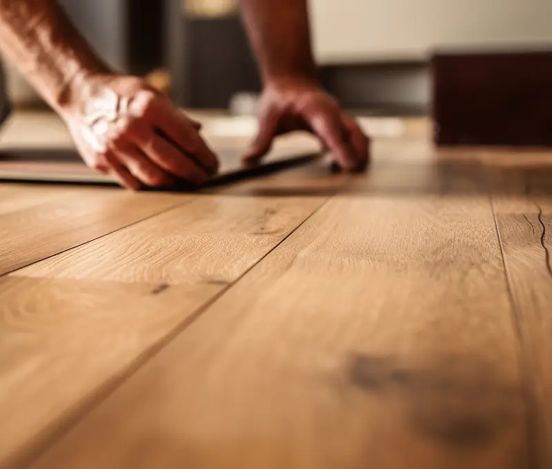 Pose de parquet par nos soins